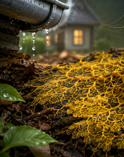 Yellow slime mold music projects